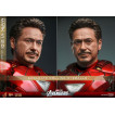 Marvel Los Vengadores Figura Movie Masterpiece Diecast 1/6 Iron Man Mark VI (2.0) with Suit-Up Gantry 32 cm