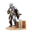 Star Wars The Mandalorian Estatua ARTFX 1/7 Mandalorian & The Child 26 cm