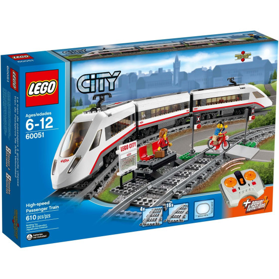 LEGO CITY - 60051 - TREN DE PASAJEROS ALTA VELOCIDAD