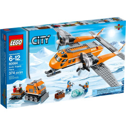 LEGO City - 60064 - Avión de Mercancías Ártico