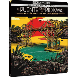 El Puente sobre el Río Kwai - Edición Metálica 65º Aniversario [4K UHD/BLU-RAY]