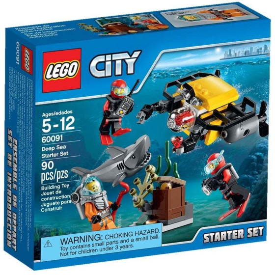 LEGO CITY - 60091 - SET DE INTROCUCCIÓN: EXPLORACIÓN SUBMARINA