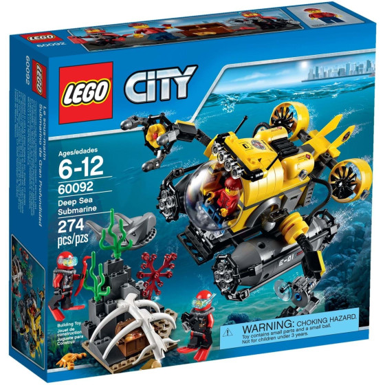 LEGO CITY - 60092 - SUBMARINO DE GRAN PROFUNDIDAD