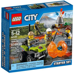 LEGO City - 60120 - Volcán: Set de Introducción