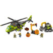 LEGO City - 60123 - Volcán: Helicóptero de Suministros