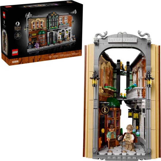 LEGO Icons - 10351 - Rincón entre Libros: Sherlock Holmes