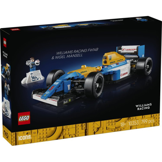 LEGO Icons - 10353 - Williams Racing FW14B y Nigel Mansell