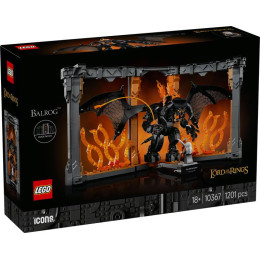 LEGO Icons - 10367 - Rincón entre Libros: El Señor de los Anillos: Balrog™