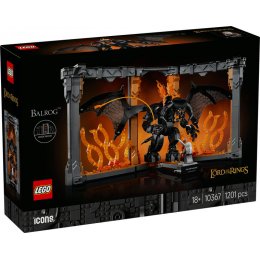 LEGO Icons - 10367 - Rincón entre Libros: El Señor de los Anillos: Balrog™