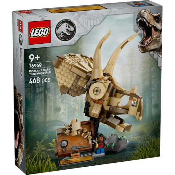 LEGO Jurassic World™ - 76969 - Fósiles de Dinosaurio: Cráneo de Triceratops