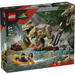 LEGO Jurassic World™ - 76975 - Huida por el Río y T. rex a la Caza