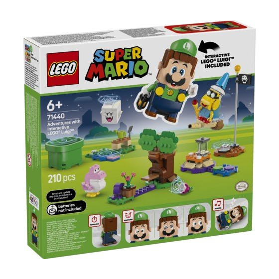 LEGO Super Mario™ - 71440 - Aventuras interactivas con LEGO® Luigi™