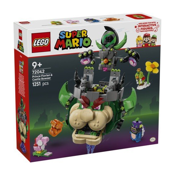 LEGO Super Mario™ - 72042 - Príncipe Florian y Bowser Castillo
