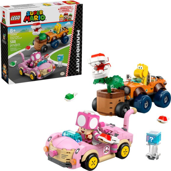 LEGO Super Mario™ - 72044 - Mario Kart™ – Persecución con potenciador de Planta Piraña