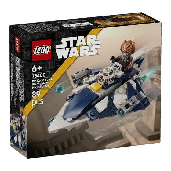 LEGO Star Wars™ - 75400 - Microfighter: Caza Estelar Jedi de Plo Koon