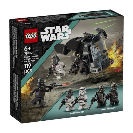 LEGO Star Wars™ - 75412 - Pack de Combate: Soldado de la Muerte y Soldado de la Noche