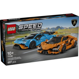 LEGO Speed Champions - 77238 - Lamborghini Revuelto y Huracán STO