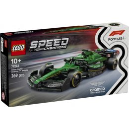 LEGO Speed Champions - 77245 - Coche de Carreras Aston Martin Aramco F1® AMR24