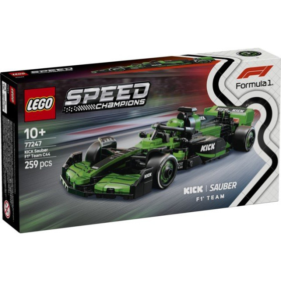 LEGO Speed Champions - 77247 - Coche de Carreras KICK Sauber F1® Team C44