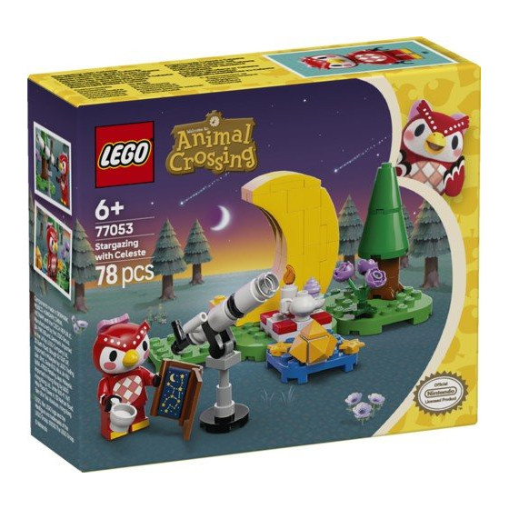 LEGO Animal Crossing™  - 77053 - Mirando las estrellas con Estela