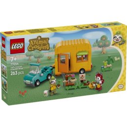 LEGO Animal Crossing™  - 77054 - Caravana de Gandulio y tienda de jardinería