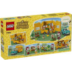 LEGO Animal Crossing™  - 77054 - Caravana de Gandulio y tienda de jardinería