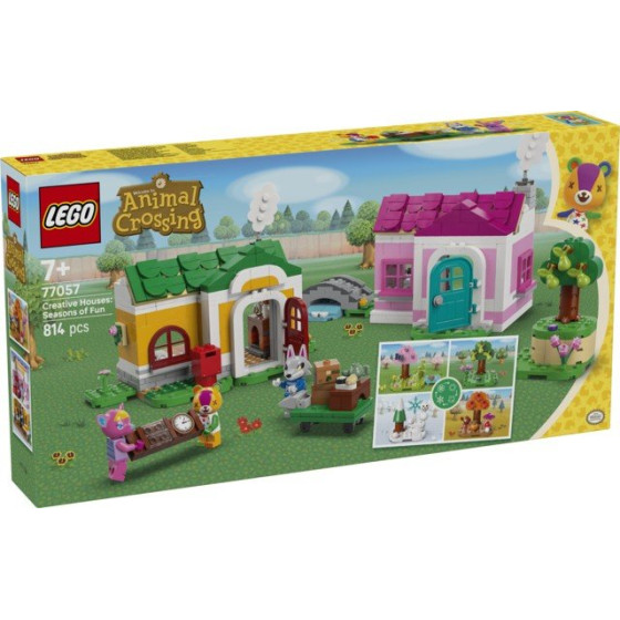 LEGO Animal Crossing™  - 77057 - Casas Creativas: Diversión estacional