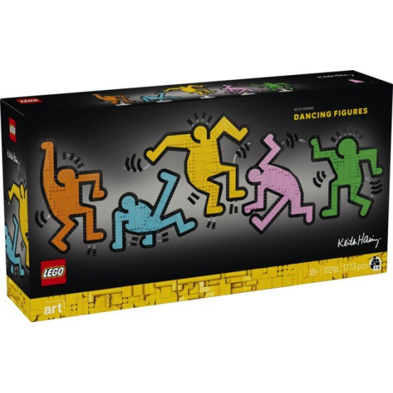 LEGO Art - 31216 - Keith Haring: Figuras Danzantes