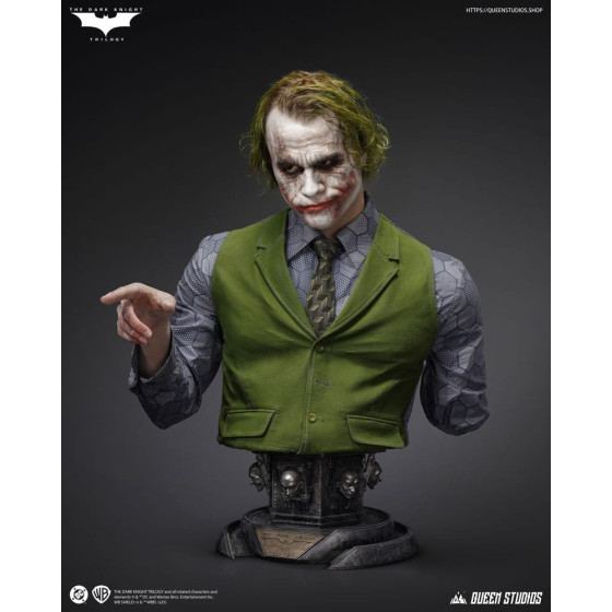 The Dark Knight Busto 1/1 The Joker 89 cm
