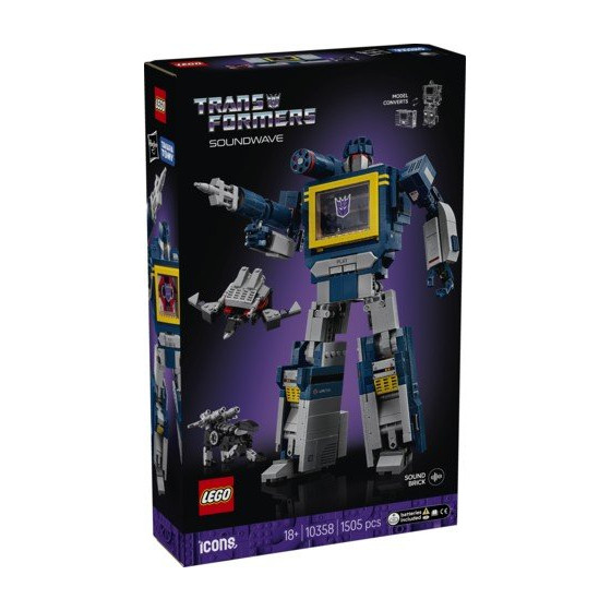 LEGO Icons - 10358 - Transformers: Soundwave
