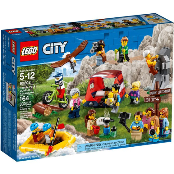 LEGO City - 60202 - Pack de minifiguras: Aventuras al aire libre
