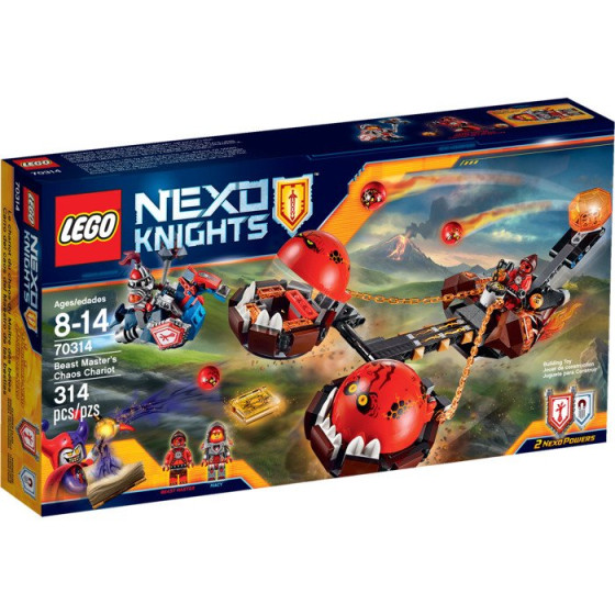 LEGO Nexo Knights - 70314 - Carro del caos del Maestro de las bestias
