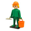 Playmobil Figura Vintage Collection El Obrero de la Construcción 21 cm