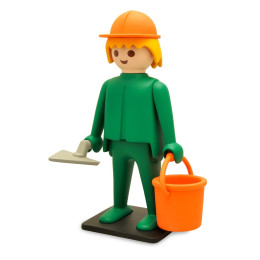 Playmobil Figura Vintage Collection El Obrero de la Construcción 21 cm