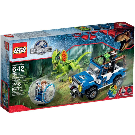 LEGO JURASSIC WORLD - 75916 - EMBOSCADA AL DILOFOSAURIO