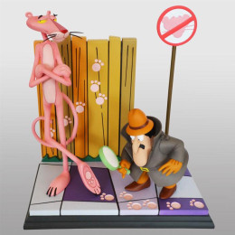 La pantera rosa (película de 1963) Estatua Pink Panther & The Inspector 41 cm