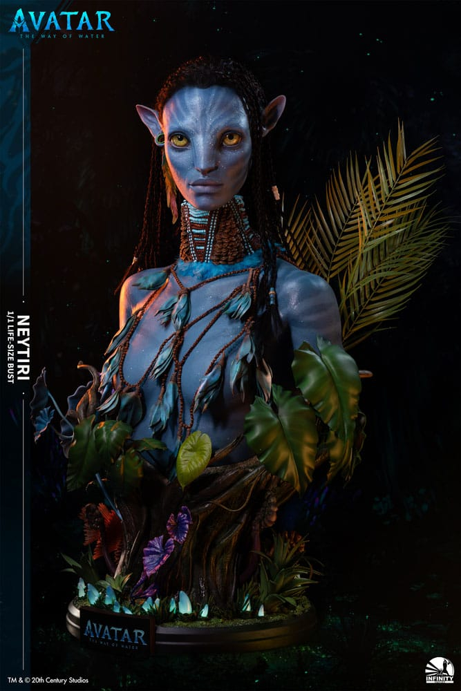Avatar: The Way of Water Busto tamaño natural Neytiri Premium Edition 117 cm