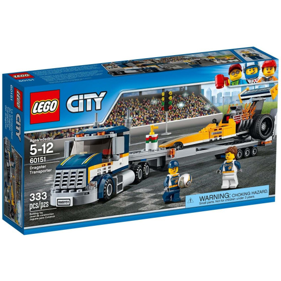 LEGO CITY - 60151 - DRAGSTER TRANSPORTER