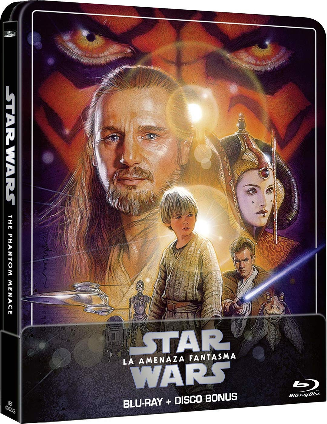 Star Wars I: La Amenaza Fantasma - Edición Metálica [BLU-RAY]