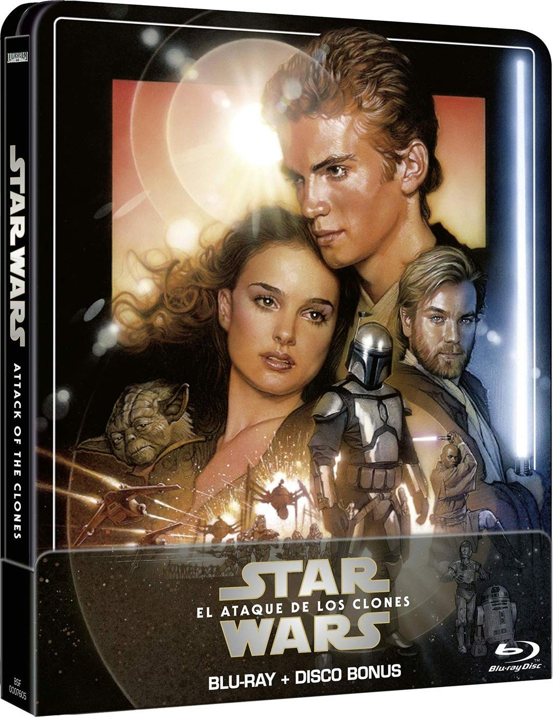 Star Wars II: El Ataque De Los Clones (2021) - Edición Metálica [BLU-RAY]