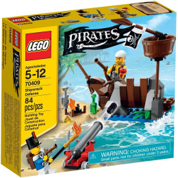 LEGO Pirates - 70409 - La Defensa del Naufragio