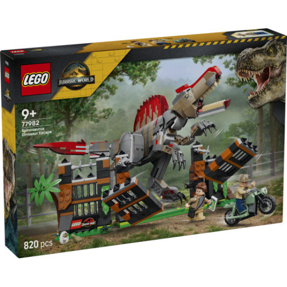 LEGO Jurassic World™ - 77982 - Huida del Dinosaurio Spinosaurus