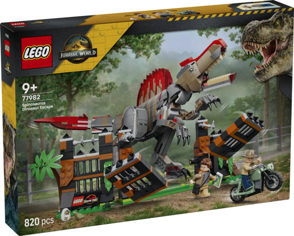 LEGO Jurassic World™ - 77982 - Huida del Dinosaurio Spinosaurus
