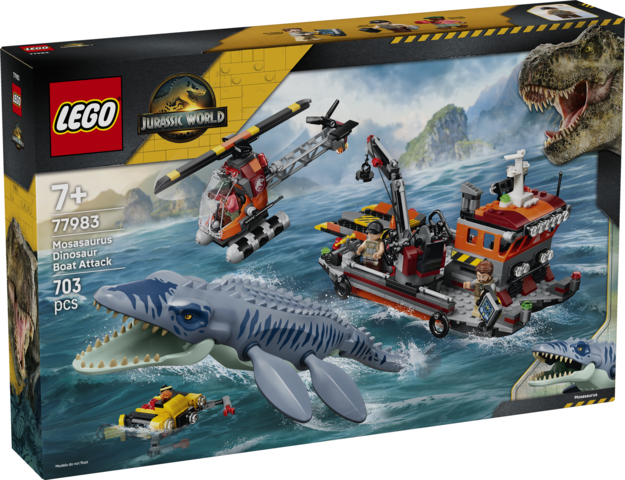 LEGO Jurassic World™ - 77983 - Ataque del Dinosaurio Marino Mosasaurus