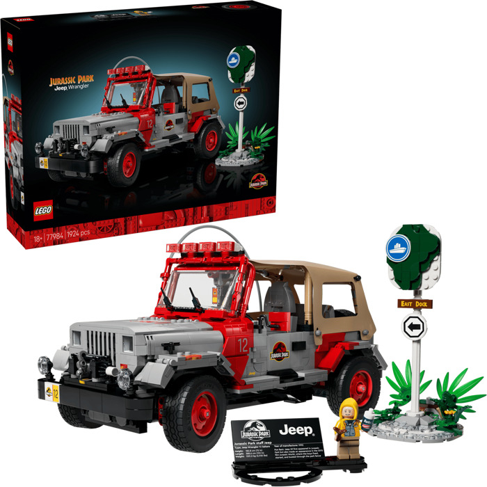 LEGO Jurassic World™ - 77984 - Jurassic Park Jeep® Wrangler