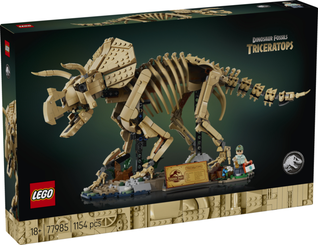 LEGO Jurassic World™ - 77985 - Fósiles de Dinosaurio: Triceratops