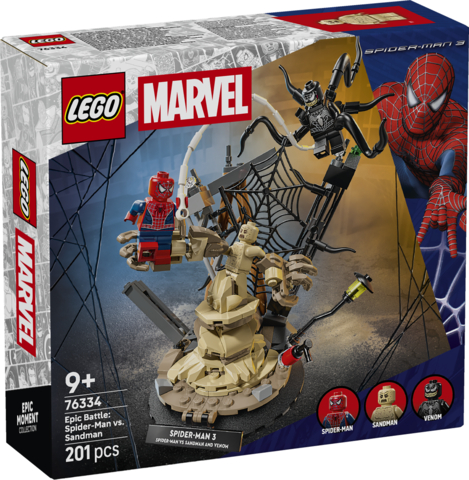 LEGO Marvel Super Heroes - 76334 - Batalla Legendaria: Spider-Man vs. Sandman