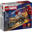 LEGO Marvel Super Heroes - 76335 - Spider-Man vs. Moto del Motorista Fantasma