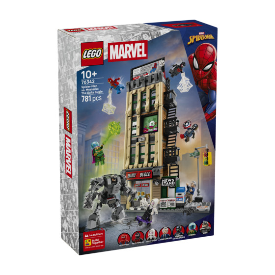 LEGO Marvel Super Heroes - 76342 - Spider-Man vs. Mysterio: El Daily Bugle