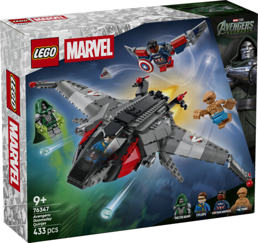 LEGO Marvel Super Heroes - 76347 - Quinjet de Avengers: Doomsday